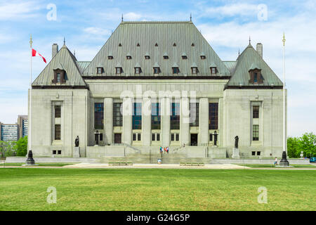 Supreme court of Canada in Ottawa Stock Photo