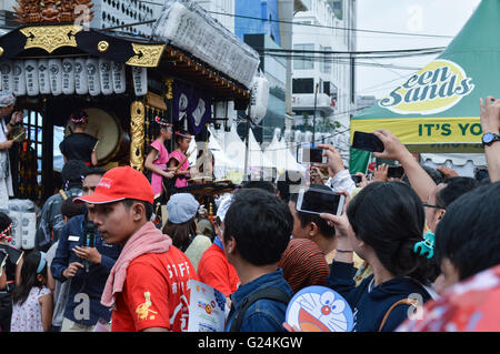 Little tokyo ennichisai japan festival. Blok M, Jakarta, Indonesia Stock Photo