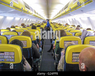 Ryanair Boeing 737 plane from the budget airline. Stock Photo