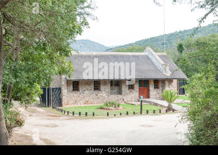 BAVIAANSKLOOF, SOUTH AFRICA - MARCH 6, 2016: The Baviaanskloof Nature Reserve Office and reception at Komdomo Camp Site Stock Photo