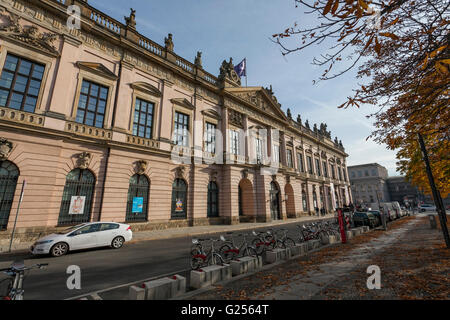 Old Building of  DHM Deutsches Historisches Museum, German historical museum, Unter den Linden, Berlin Stock Photo