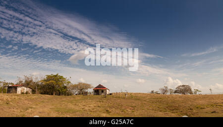 Cuban landscape with farm Stock Photo