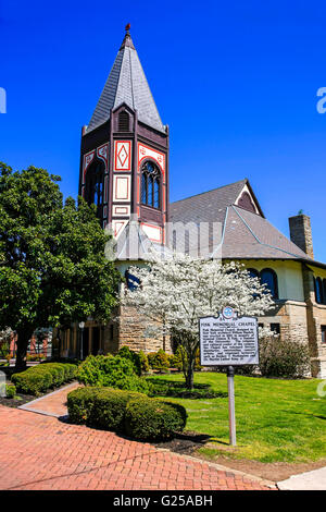 The Fisk University Memorial Chapel building on Fisk University campus in Nashville TN Stock Photo