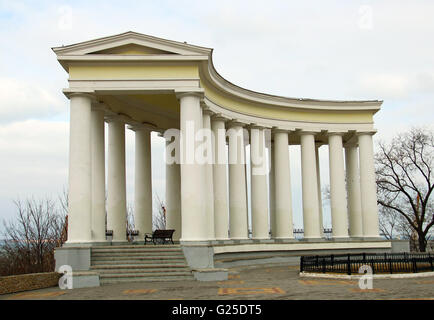 Colonnade at Vorontsov Palace in Odessa, Ukraine Stock Photo