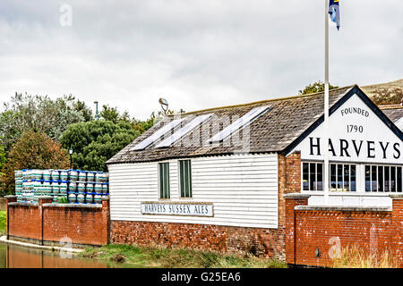 Lewes, East Sussex, Harveys Brewery Stock Photo - Alamy