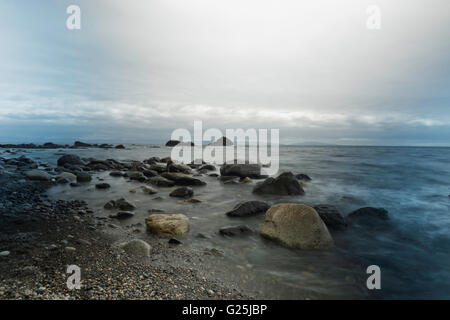 Sombrio beach view 1 Stock Photo