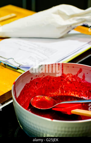 Jacques cooking classroom Stock Photo