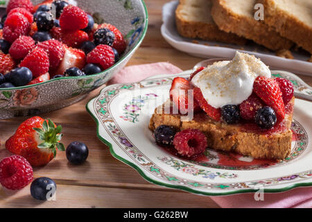 Pound cake Stock Photo