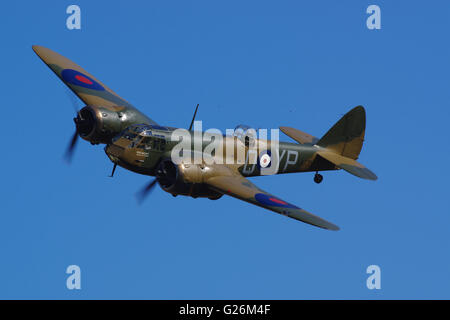 Bristol Blenheim 1 L6739  G-BPIV, Victory Show, Corby, Stock Photo