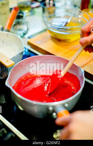 Jacques cooking classroom Stock Photo