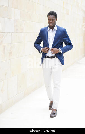 fashionable young african man Stock Photo