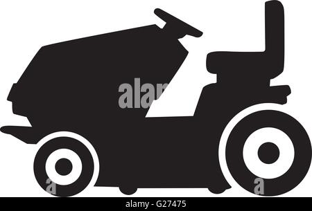 Gas lawn mower Stock Vector