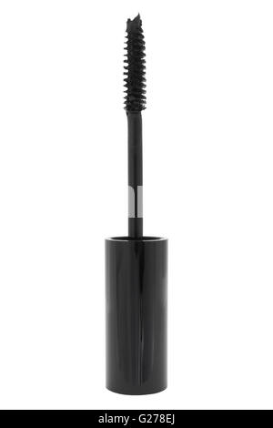 Mascara brush on white background Stock Photo