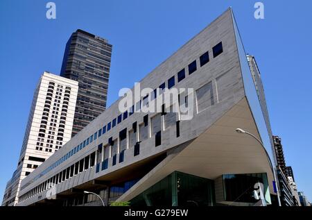 New York City:  Alice Tully Hall and the Juilliard School of Music at Lincoln Center for the Performing Arts Stock Photo