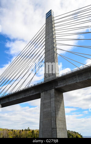 Penobscot Narrows Bridge Stock Photo