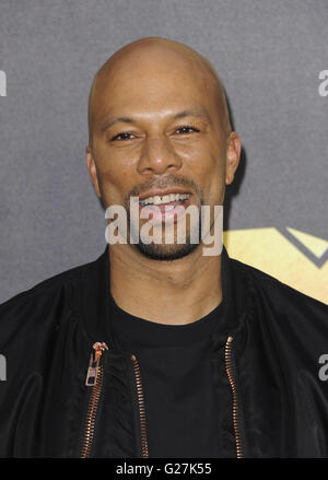 The 2016 MTV Movie Awards  Featuring: Common Where: Los Angeles, California, United States When: 10 Apr 2016 Stock Photo