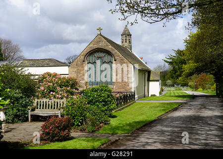 Lathom Chapel, Lathom, Ormskirk, Lancashire, UK. Stock Photo