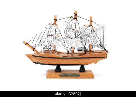 sail boat ship model Stock Photo