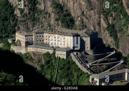 Fort Bard, Aosta Valley, Italy Stock Photo