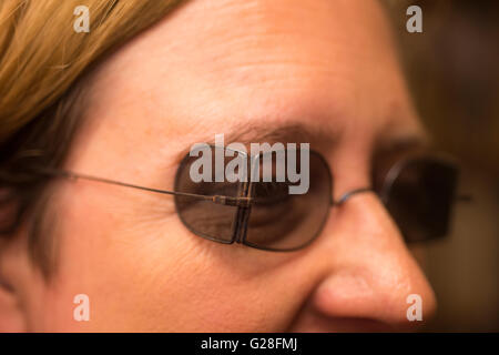 Voyager Press, London UK. 24th May 2016. Rare collection of Spectacles from the 1700s to the 1940s is previewed. Stock Photo