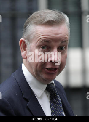 London, UK, 15th Sep 2015: Michael Gove MP, Lord Chancellor and Secretary of State for Justice, seen attending the cabinet meeti Stock Photo