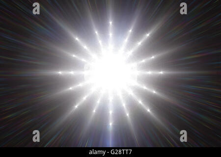 Spotlights Stock Photo