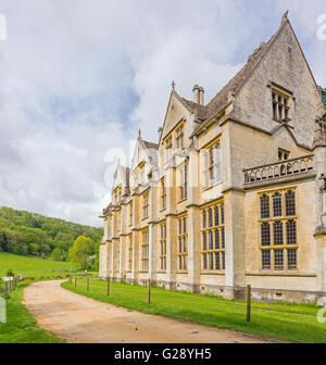 Woodchester Mansion near Nympsfield, the Cotswolds, Gloucestershire, England, UK Stock Photo