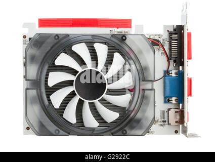 video card isolated Stock Photo