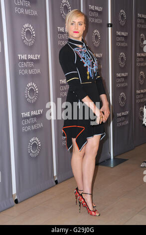 Beverly Hills, CA, USA. 26th May, 2016.  Taylor Schilling. Arrivals for the PaleyLive LA: An Evening with Orange Is The New Black held at Paley Center for Media.  Credit:  Birdie Thompson/AdMedia/ZUMA Wire/Alamy Live News Stock Photo