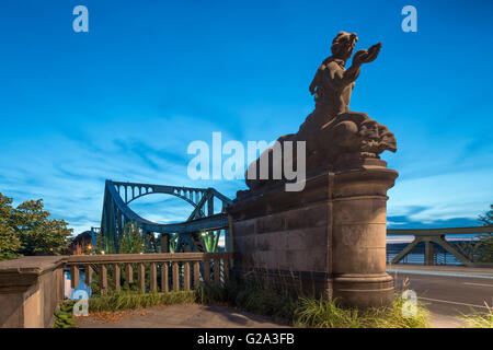 Glienicker Bridge Potsdam, Brandenburg, Germany Stock Photo