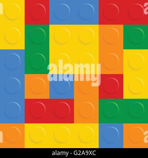 Vector block on white background Stock Vector