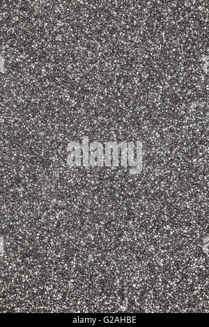 black polystyrene background Stock Photo