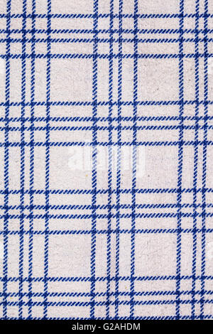 blue grid on a white background Stock Photo
