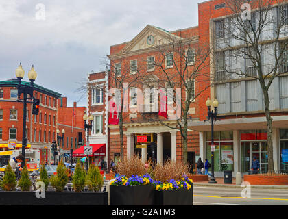 Cambridge, USA - April 29, 2015: Harvard Cooperative Society, The Coop, in Cambridge, Massachusetts, MA, USA. Stock Photo