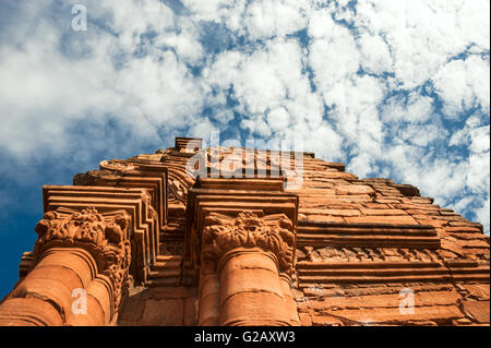 San Ignacio-Mini mission founded in 1632 by the Jesuits, Misiones Province, Argentina Stock Photo