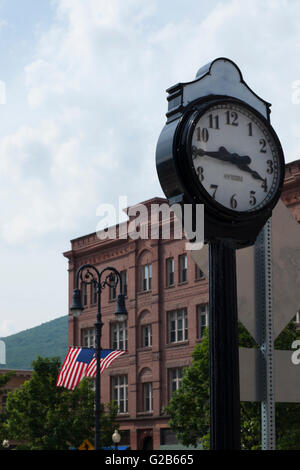 North Adams view on Main Street. Stock Photo