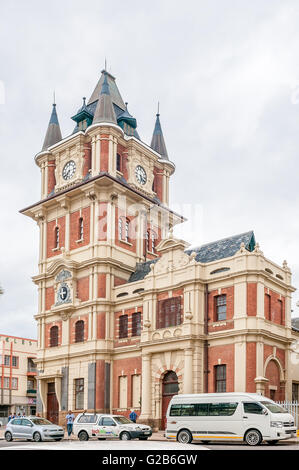 UITENHAGE, SOUTH AFRICA - MARCH 7, 2016: The Victoria Tower was built during 1896-1898 and used as government offices Stock Photo