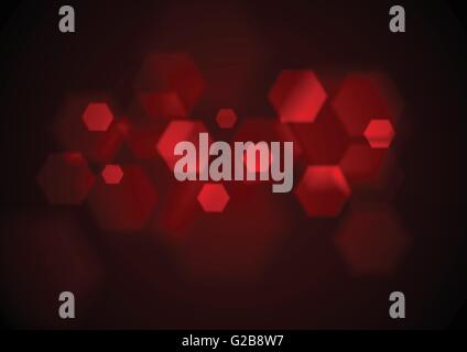 Dark red geometric abstract vector background with copy space. Modern ...