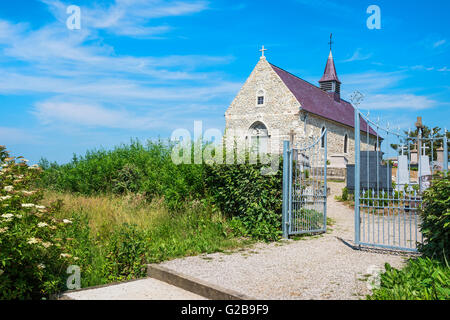 St. Martin Church, Tardinghen, Côte d’Opale, Region Nord-Pas de Calais, France Stock Photo