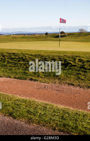 17th hole, the road hole, The Old Course at St Andrews, Scotland