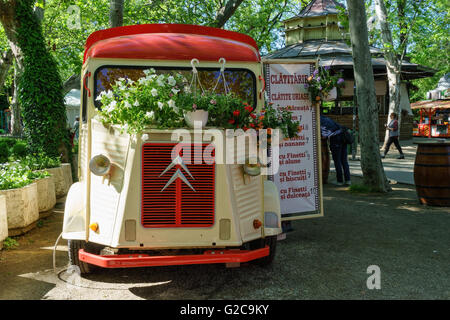 Download Citroen H Van Food Truck Stock Photo Alamy