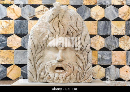 Orange, France - 26 June 2012: Roman statue of Cyclope in Orange, Southern France Stock Photo