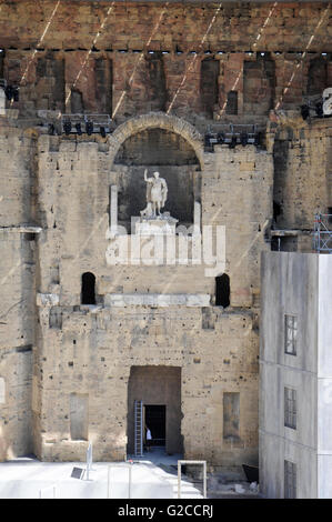 Orange, France - 26 June 2012: Roman theater in Orange, Southern France Stock Photo