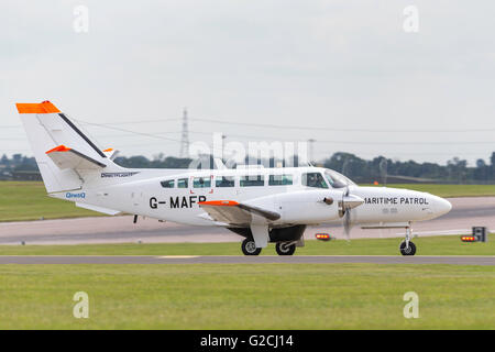 Directflight Cessna 406 (Reims F405) G-MAFB maritime patrol aircraft. Stock Photo