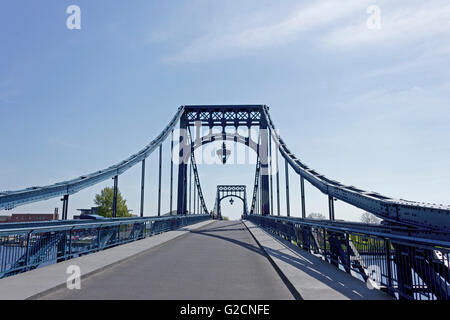 Emperor Wilhelm Bridge, Wilhelmshaven, Lower Saxony, Germany Stock Photo