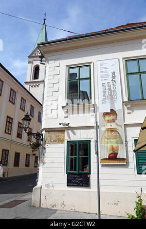 Museum of Broken Relationships in Zagreb, Croatia Stock Photo