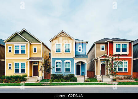 Three story row houses in Philadelphia Pennsylvania Stock Photo ...