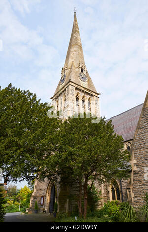 Parish Church Of St Peter Port Street Bengeworth Evesham Wychavon Worcestershire UK Stock Photo