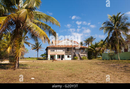 House on the beach in Varadero, Cuba Stock Photo