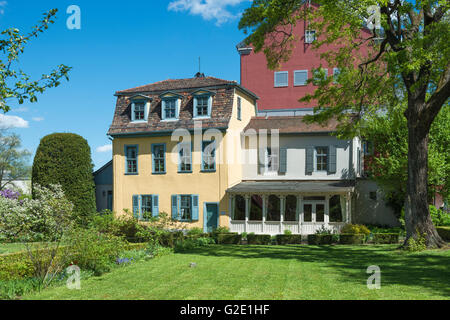 Garden House of Friedrich Schiller, Museum, Jena, Thuringia, Germany Stock Photo